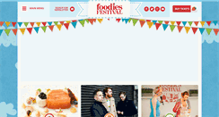 Desktop Screenshot of foodiesfestival.com